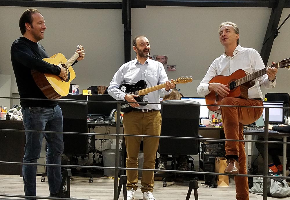 Ryan, Benoit, and Thibaut