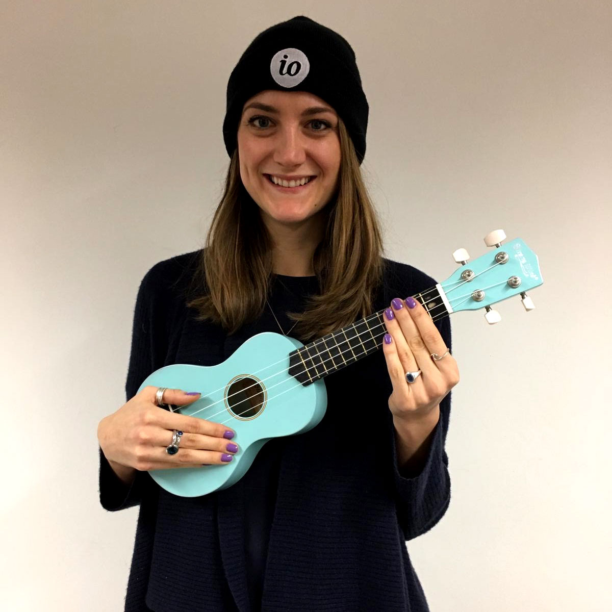 josi with ukulele