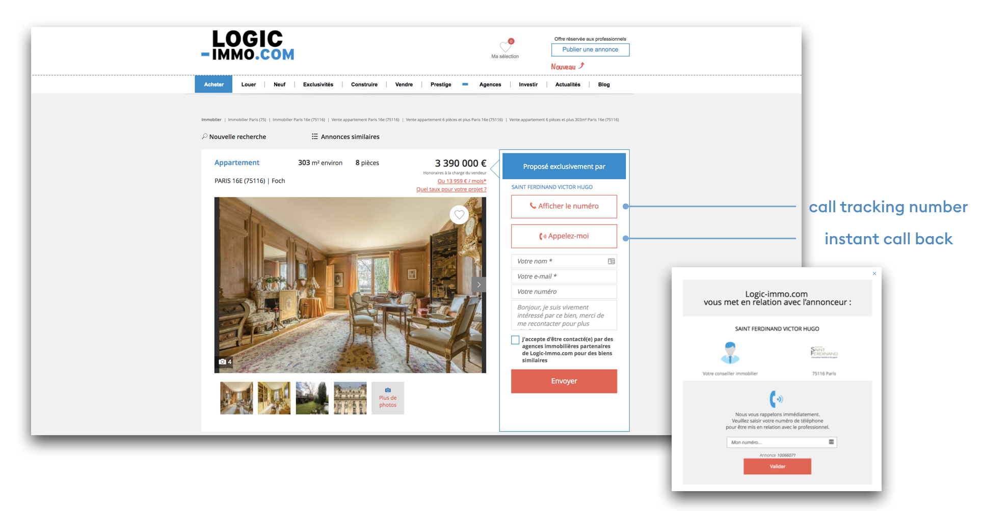 Logic-Immo screenshot